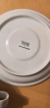 Vorschaubild 3 von Thomas Trend Kaffeetasse mit Untertasse Weiß Porzellan Rillendekor