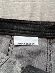 Vorschaubild 3 von Damen Jeansrock Midirock Grau Gr. 40 Denim Klassisch