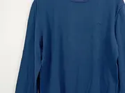 Vorschaubild 2 von Pullover Herren XL Blau Baumwolle Rundhals Casual Langarm