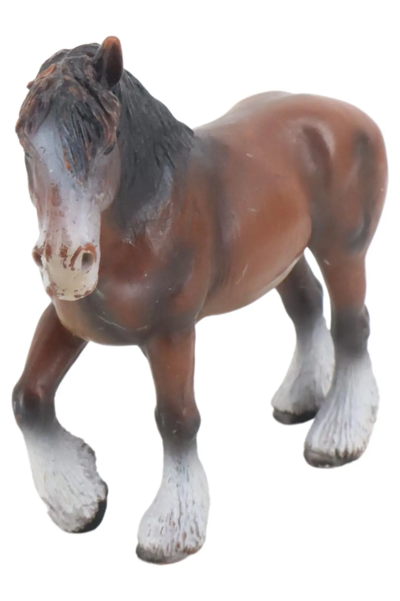 SCHLEICH Spielfigur Pferd Braun Tierfigur Bauernhof Spielzeug Kinder