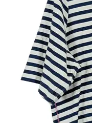Vorschaubild 4 von Damen T-Shirt Gr. 46 Mehrfarbig Gestreift mit Print Casual