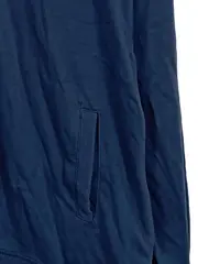 Vorschaubild 3 von Sweatjacke Damen Gr. 46/3XL Casual Blau Baumwolle Reißverschluss