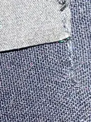 Vorschaubild 4 von BENETTON Damen Etuikleid Schwarz Gr. S/36 Kurzarm Business Kleid