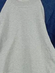 Vorschaubild 4 von Sweatshirt Damen Gr. M Raglanärmel Denim Grau Blau Pullover