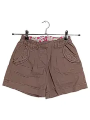 Vorschaubild 3 von Mädchen Shorts Braun Gr. 140 Baumwolle Casual