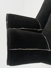 Vorschaubild 5 von Damen Stiefelette Boots Gr. 39 Schwarz Fell gefüttert