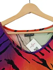 Vorschaubild 2 von Damen Freizeitkleid 46;3XL Mehrfarbig Animal-Print Zebramuster