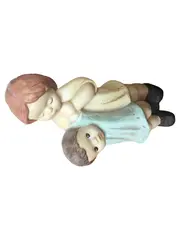 Vorschaubild 1 von Porzellanfigur Kind Mehrfarbig 15 cm Spielfigur Sammelfigur