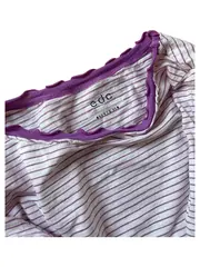 Vorschaubild 4 von EDC Damen Langarmshirt gestreift Gr. S Casual Mehrfarbig