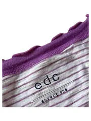 Vorschaubild 5 von EDC Damen Langarmshirt gestreift Gr. S Casual Mehrfarbig