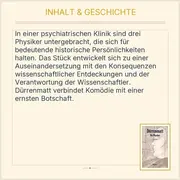 Vorschaubild 3 von Friedrich Dürrenmatt Die Physiker Taschenbuch Drama Schweiz Wissenschaft
