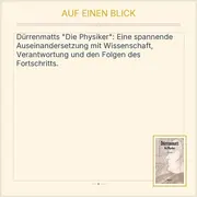 Vorschaubild 2 von Friedrich Dürrenmatt Die Physiker Taschenbuch Drama Schweiz Wissenschaft
