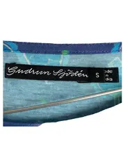 Vorschaubild 2 von Kleid Damen Gr. S 36 Langarm Ethno Muster Blau