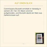 Vorschaubild 2 von Donna Leon Stille Wasser Krimi Commissario Brunetti 26 Taschenbuch Deutsch