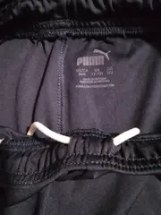 Vorschaubild 3 von Kinder Sport Shorts Gr. 152 Blau Uni Polyester Zugband