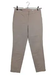 Vorschaubild 1 von Premium Damen Stoffhose Gr. 36 beige gemustert Business