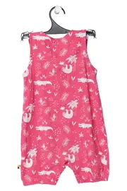 Vorschaubild 2 von Baby Body Gr. 74 Rosa Tiermotive Floral Casual Bohemian