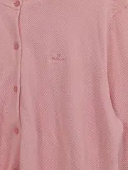 Vorschaubild 4 von Damen Strickjacke Rosa Baumwolle Gr. 44/XXL Basic Cardigan