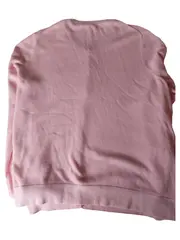 Vorschaubild 2 von Damen Strickjacke Rosa Baumwolle Gr. 44/XXL Basic Cardigan