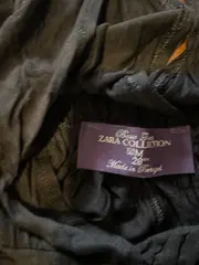 Vorschaubild 5 von Damen Wickelkleid Schwarz Gr. M/38 V-Ausschnitt Elegant
