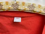 Vorschaubild 4 von Damen T-Shirt V-Ausschnitt Gr. 38 Orange Casual Baumwolle