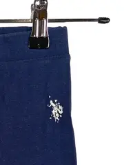 Vorschaubild 3 von Kinder Mädchen Leggings Uni Blau Gr. 86 Casual