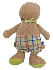 Vorschaubild 2 von Baby Kuscheltier Bär mit Latzhose Braun Plüschtier
