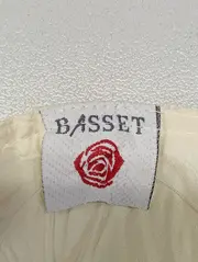 Vorschaubild 3 von Damen Faltenrock Gr. 42/L Beige Elegant Vintage Maxirock Polyester