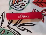 Vorschaubild 4 von Damen Bluse Gr. 42 Weiß Blumenmuster V-Ausschnitt Langarm Viskose