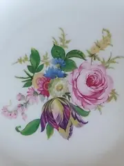 Vorschaubild 2 von Classic Rose Dessertschüssel Weiß Porzellan Blumenmotiv