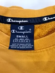 Vorschaubild 6 von Herren Sweatshirt Pullover Gelb Logo-Print Gr. S Streetwear