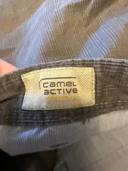 Vorschaubild 5 von Herren Cargo Shorts Kariert Grau W29 Freizeit Baumwolle