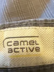 Vorschaubild 6 von Herren Cargo Shorts Kariert Grau W29 Freizeit Baumwolle