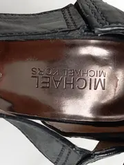 Vorschaubild 3 von Sandaletten Damen Gr. 38 Schwarz Nieten Reißverschluss Elegant