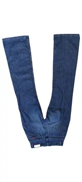 Vorschaubild 2 von Damen Jeans Hose Straight Leg Größe 38 Blau
