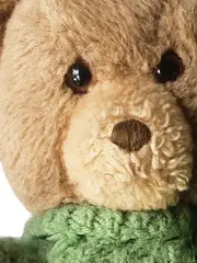 Vorschaubild 2 von Teddybär Kuscheltier Baby Zopfstrickmuster Braun 29cm