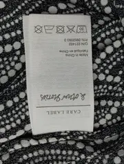 Vorschaubild 4 von & OTHER STORIES Damen Freizeitkleid Gr. 38/M Schwarz Vintage Elegant Rüschen