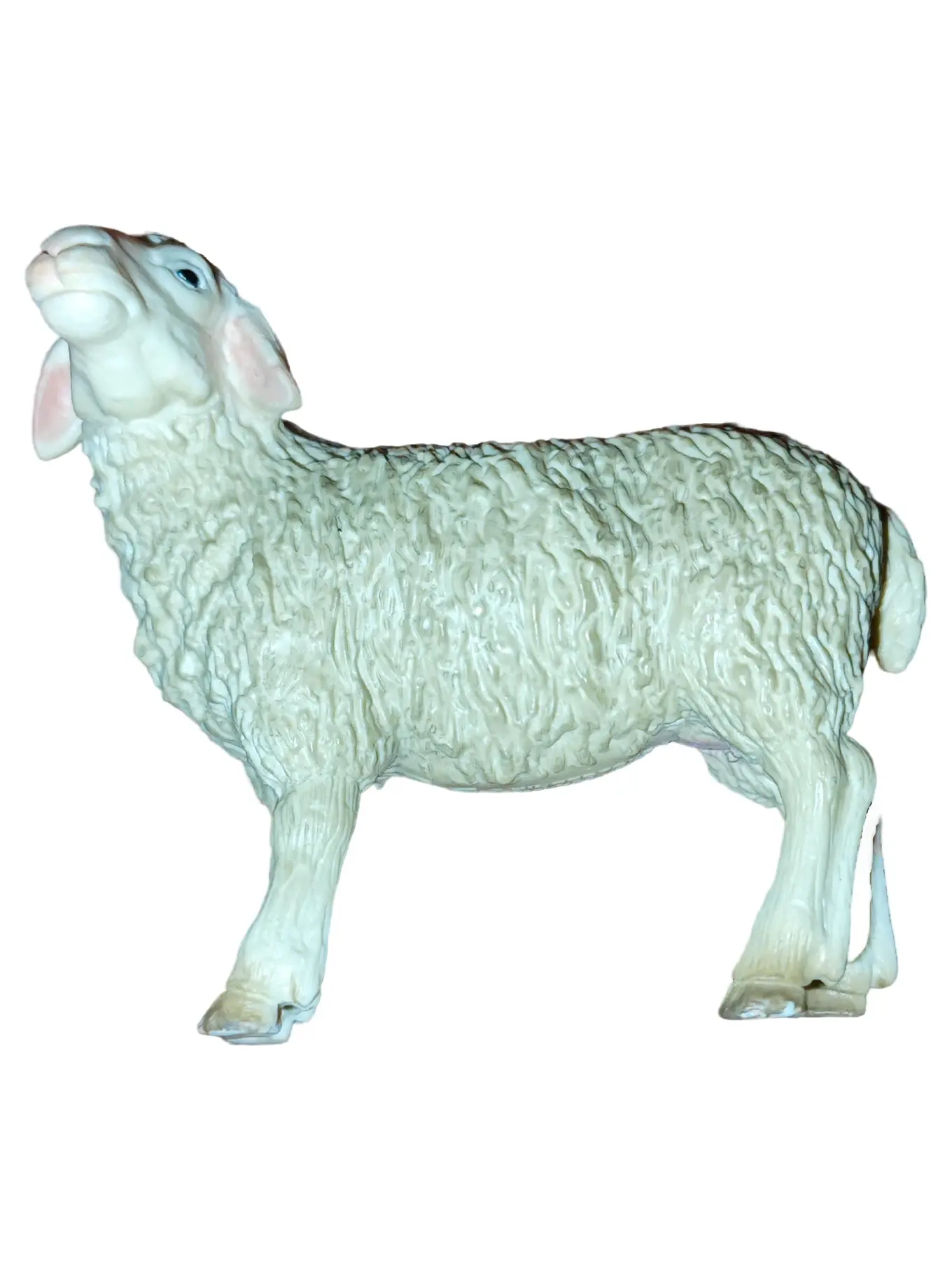 SCHLEICH Schaf Spielfigur Tierfigur Bauernhof Spielzeug Beige 7cm