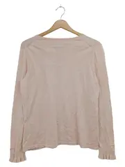 Vorschaubild 2 von MARC O POLO Damen Pullover Gr. 38/M Rosa Baumwolle Wolle Klassisch Elegant