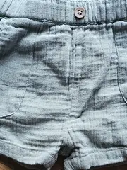 Vorschaubild 3 von Shorts Kinder Grün Größe 68 Baumwolle Casual