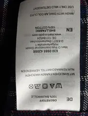 Vorschaubild 5 von MARC O POLO Herren Freizeithemd Gr. 38/S Blau Kariert Langarm Casual