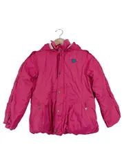 Vorschaubild 1 von Mädchen Ballonjacke Winterjacke Pink Gr. 128 gefüttert