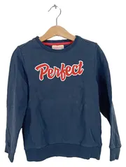Vorschaubild 1 von Kinder Pullover Blau Gr. 128 (8) Schriftzug Perfect