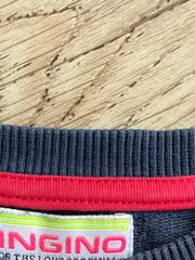 Vorschaubild 6 von Kinder Pullover Blau Gr. 128 (8) Schriftzug Perfect