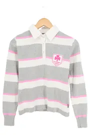 Vorschaubild 1 von Damen Poloshirt XS/32 Gestreift Langarm Mehrfarbig