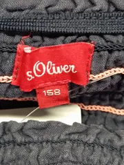 Vorschaubild 2 von Kinder Freizeitkleid Gr. 158 Blau Punkte Casual Fransen