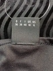 Vorschaubild 4 von Etuikleid Damen Gr. 36/S Schwarz Elegant Strukturmuster Business