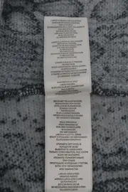 Vorschaubild 3 von Damen T-Shirt Grau 36/S Schlangenmuster Pailletten Glamourös