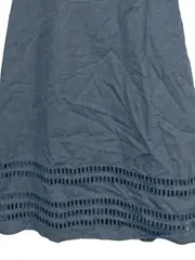 Vorschaubild 3 von Damen Freizeitkleid Gr. 0 Blau Baumwolle Casual