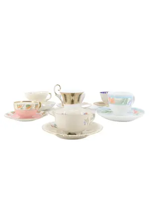 MARKENLOS Tasse und Unterteller